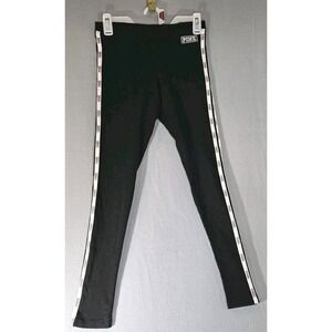 Victoria's Secret PINK Yoga Leggings Black & White Size Small